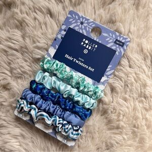 Roller Rabbit x Target Satin Hair Twisters Set
Hair binders 5pk blue multi